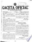 Gaceta Oficial