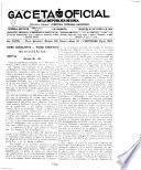 Gaceta Oficial
