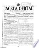 Gaceta Oficial