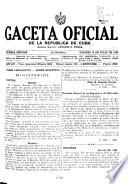 Gaceta Oficial