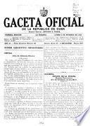 Gaceta Oficial