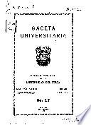 Gaceta universitaria