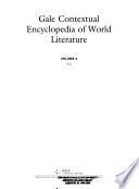 Gale Contextual Encyclopedia of World Literature