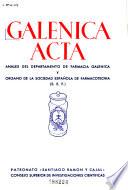 Galénica acta