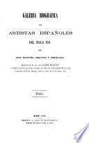Galeria biográfica de artistas Españoles del siglo XIX