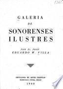 Galería de sonorenses ilustres
