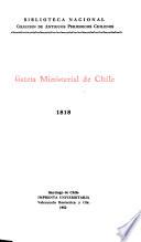 Gazeta ministerial de Chile