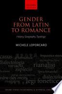 Gender from Latin to Romance