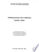 Genealogiás de Cartago hasta 1850