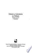 Género y literatura en debate