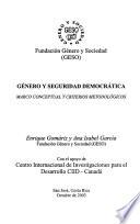 Género y seguridad democrática