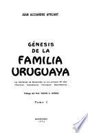 Génesis de la familia uruguaya