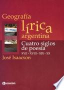 Geografía lírica argentina