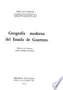Geografía moderna del Estado de Guerrero