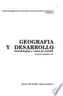 Geografia y desarrollo