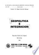Geopolítica e integración