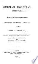 German Hospital, Dalston