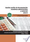Gestión auxiliar de documentación económico-administrativa y comercial