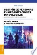 Libro Gestión De Personas En Organizaciones Innovadoras