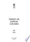 Gestión de políticas culturales