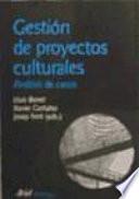 Gestión de proyectos culturales