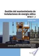 Gestión del mantenimiento de instalaciones de energía eólica