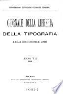 Giornale della libreria, della tipografia e delle arti e industrie affini