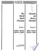 Glosario del Banco Mundial
