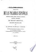 Glosario etimológico de las palabras españolas