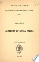 Glossaire du moyen picard