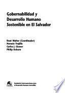 Gobernabilidad y desarrollo humano sostenible en El Salvador