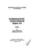 Gobernantes hondureños