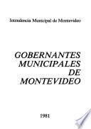 Gobernantes municipales de Montevideo
