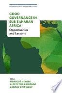 Good Governance in Sub-Saharan Africa