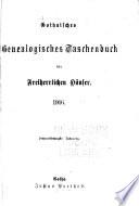 Gothaisches genealogisches Taschenbuch der freiherrlichen Häuser