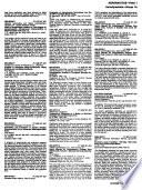 Government Reports Announcements & Index