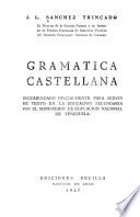 Gramática castellana