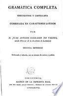 Gramática completa grecolatina y castellana