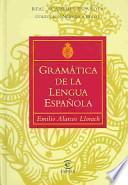 Gramática de la lengua española