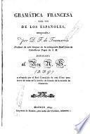 Gramática francesa para uso de los españoles