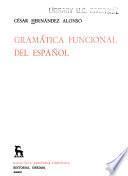 Gramática funcional del español