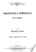 Gramática popoluca de la Sierra