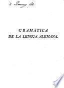 Grammatica de la lengua alemana