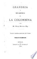 Grandeza y decadencia de la Colombina