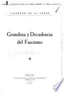 Grandeza y decadencia del fascismo