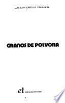 Granos de pólvora