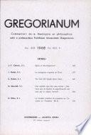 Gregorianum: Vol. 49, No. 4