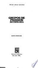 Grupos de presión en Costa Rica