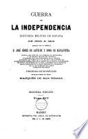 Guerra de la independencia ... 1808-'14