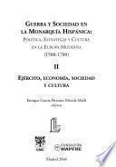 Guerra y sociedad en la monarquía hispánica